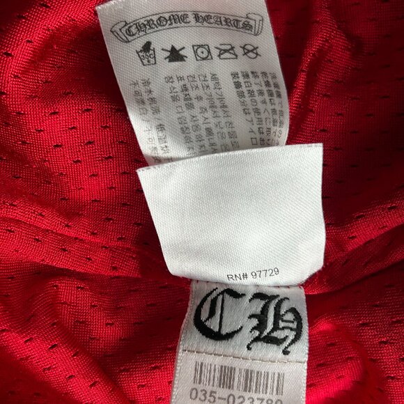 Chrome Hearts Matty Boy Red Form Mesh Trackpants - Picture 6 of 6